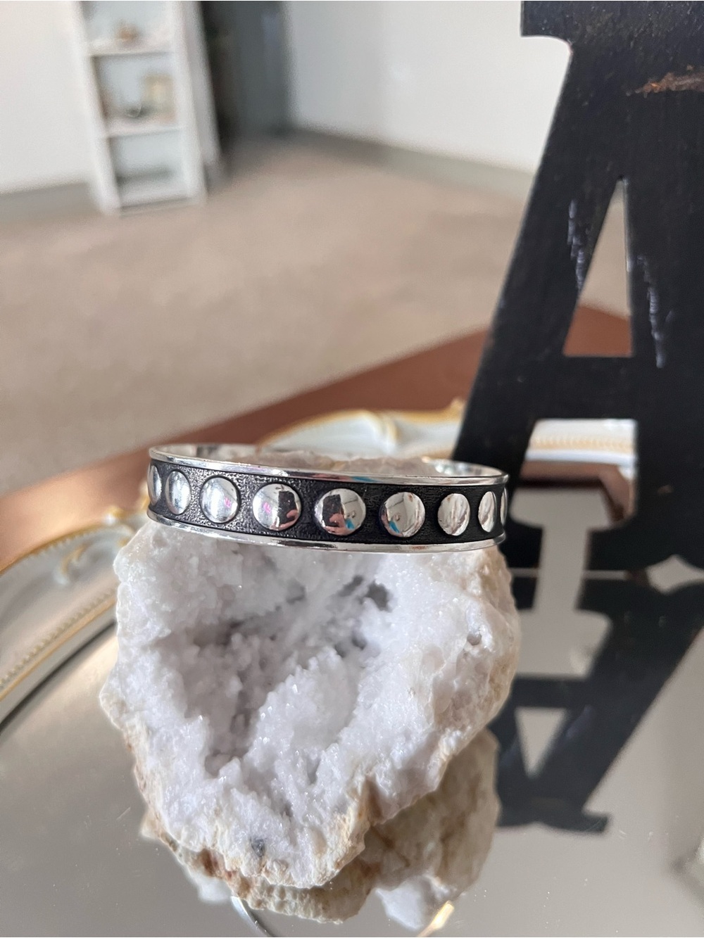 Wrangler Runway Couture Studded Bangle Bracelet
